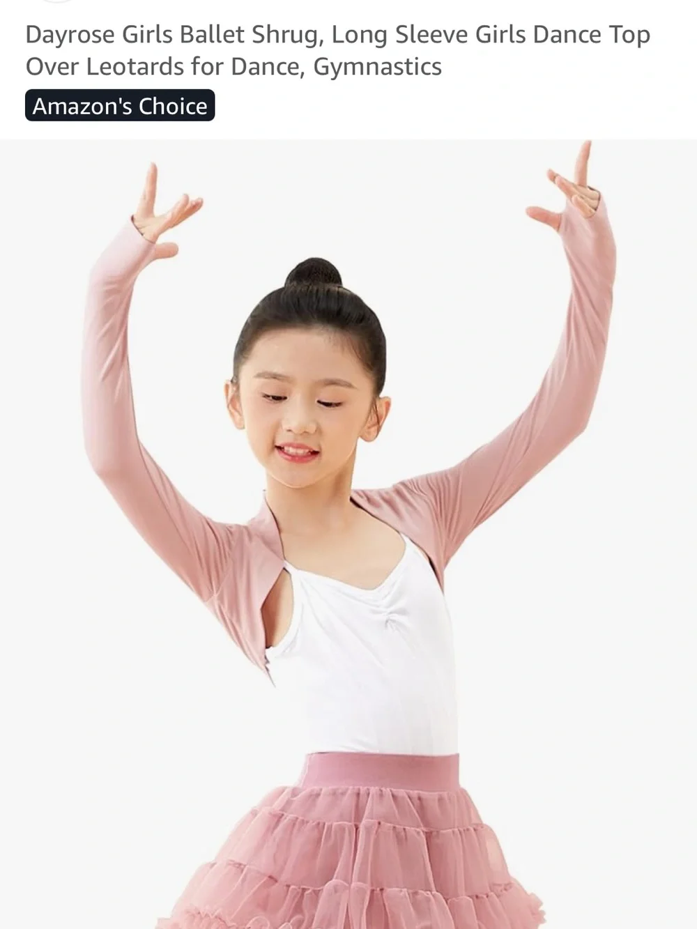 Kids Ballet Shrug